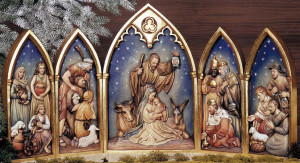 ANRI Relief Nativity