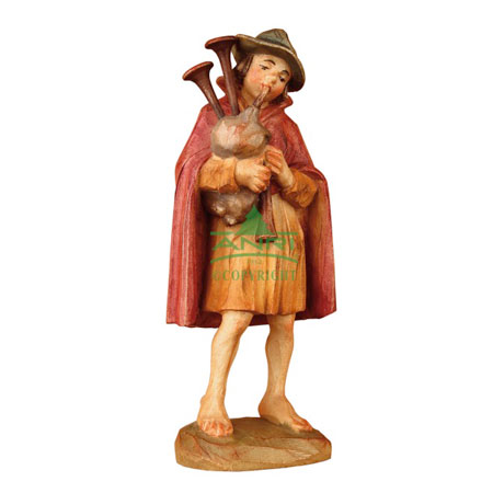 Vintage Anri Wood Carvings 1912-1952 40 Years Little Red Riding Hood  Figurine